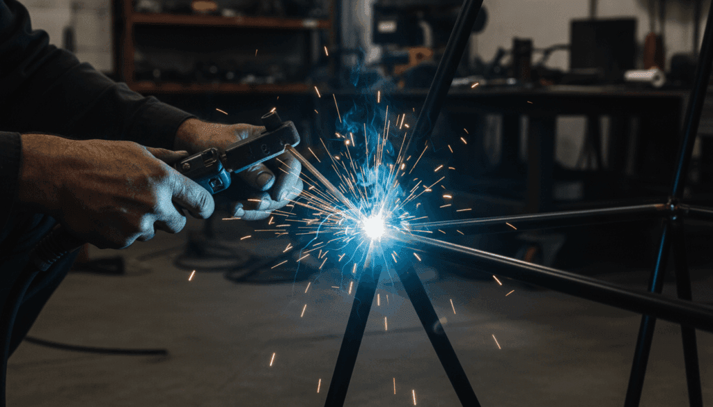 soldadura sillas tejidas